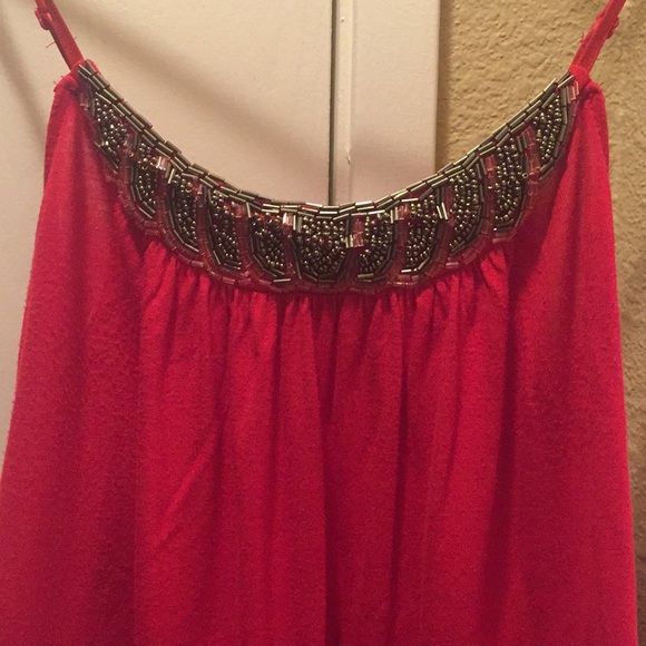 3 for $13 mix and match! Candies Red Jewel Top - Picture 1 of 2