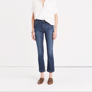 Madewell Cali Demi-Boot Jean with Drop Hem