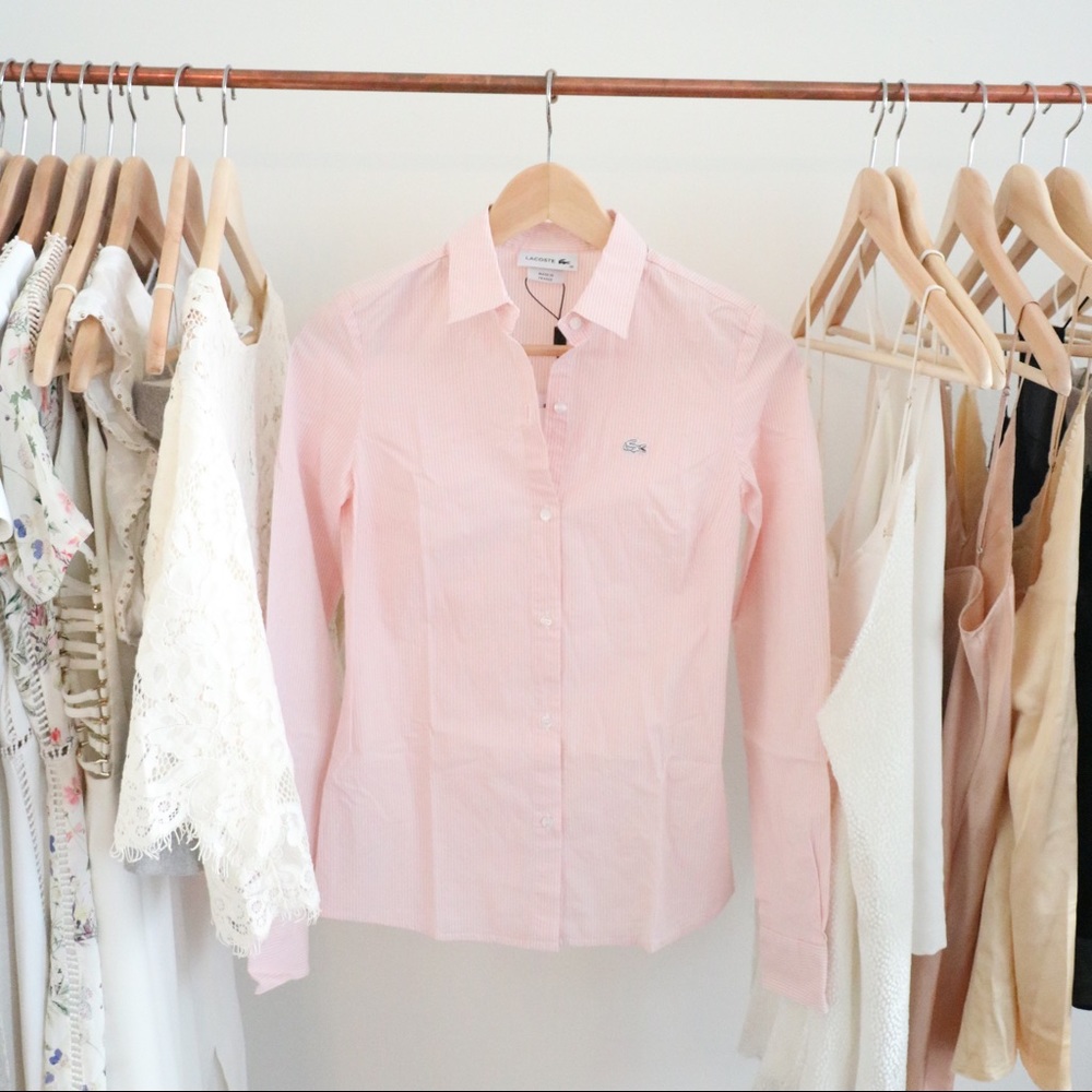 Lacoste Button Up Shirt NWT