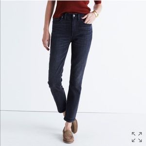Madewell Cruiser Straight Jeans in Black