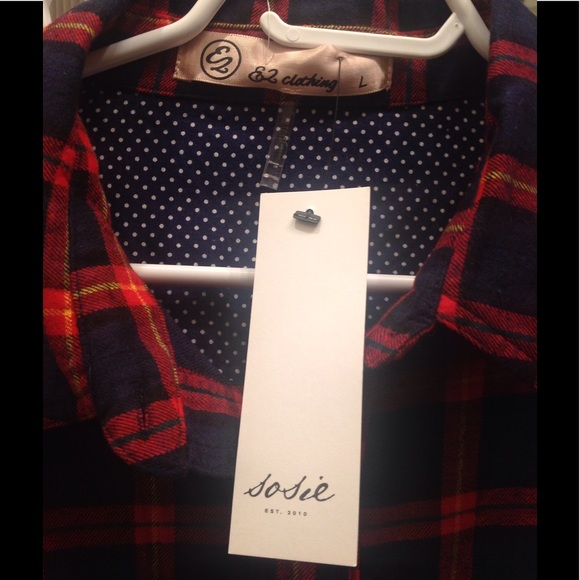 Button Down Dress with Braided Belt - Picture 2 of 4