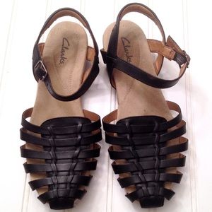 clarks jaina rouge sandal