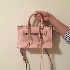 Pink Micro Regan Stachel from Rebecca Minkoff