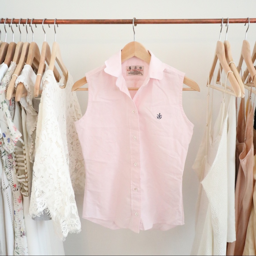 Kiel James Patrick Sleeveless Button Up