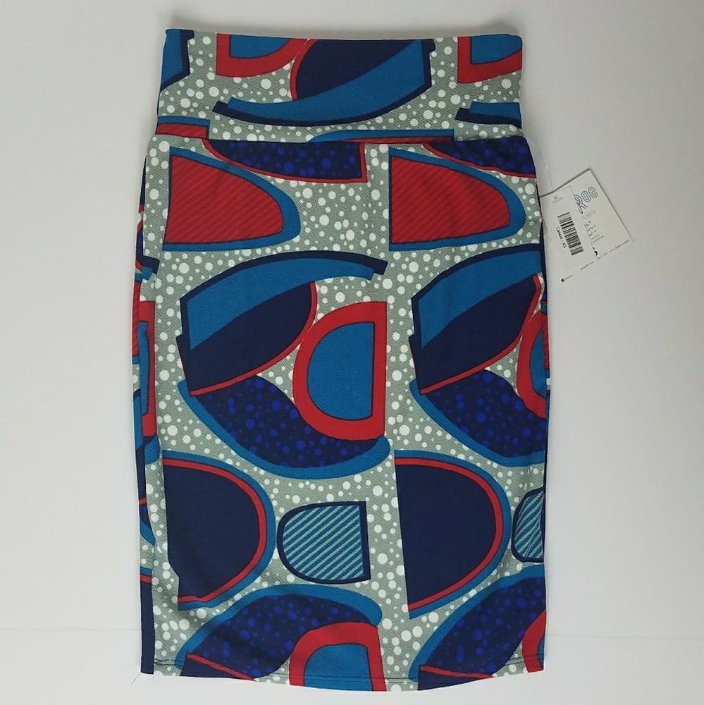 LuLaRoe Cassie Pencil Skirt, mod retro