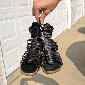 Remonte Dorndorf Black Wedge Gladiators/37