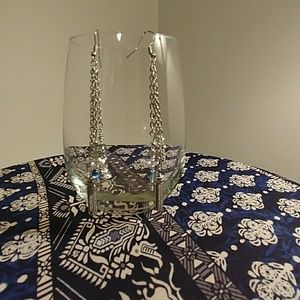 Delightful Drop Tassel Beaded Earrings