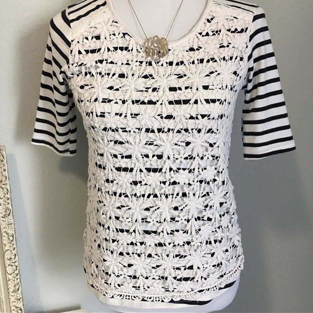 Anthropologie Striped Top