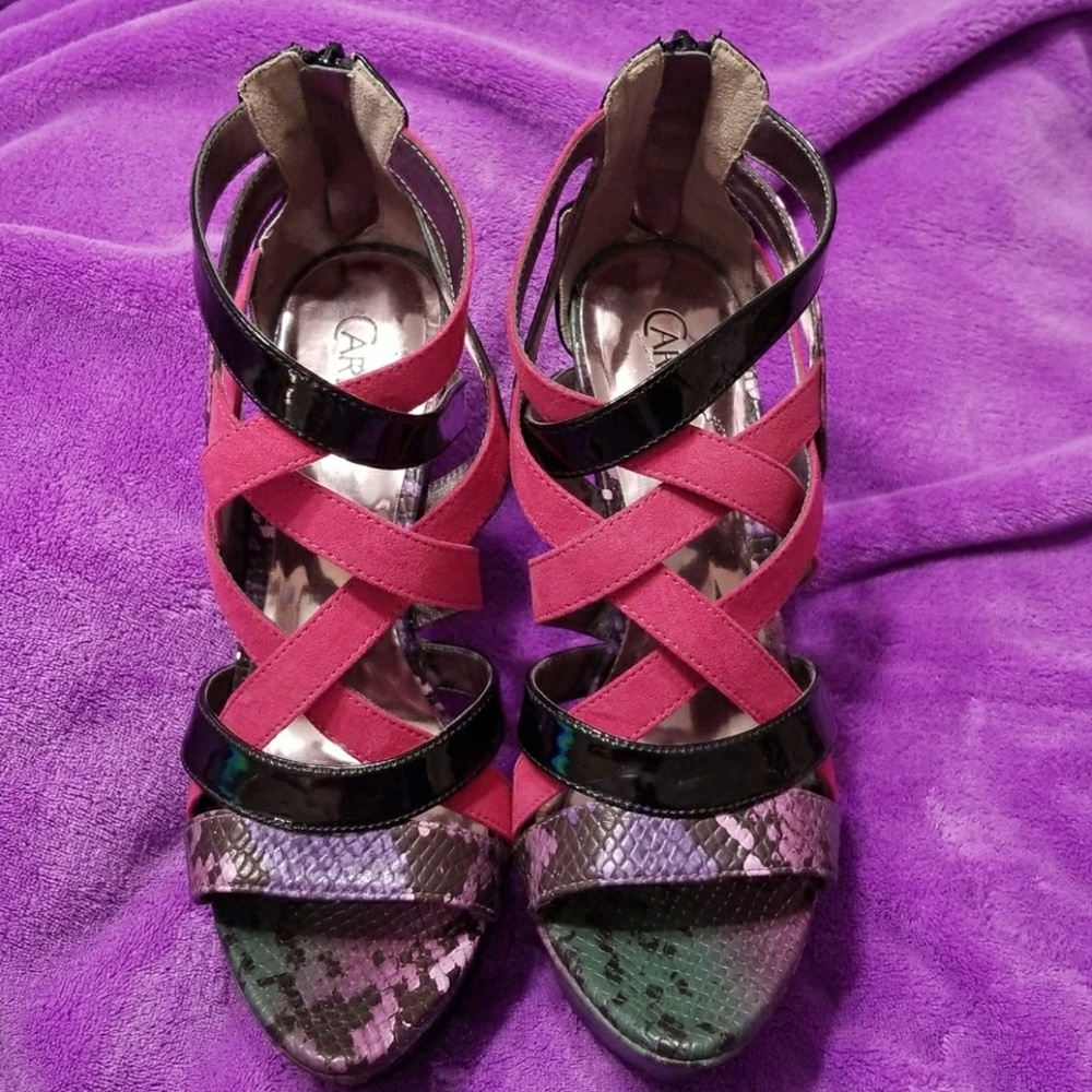 Carlos Santana Platform Heels