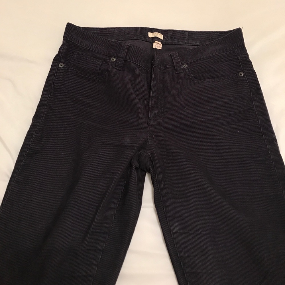 Corduroy navy J. Crew pants