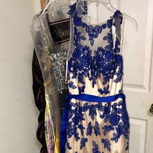 Blue dress