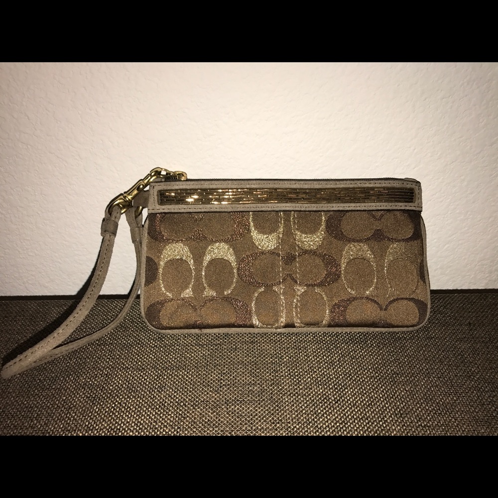 COACH wristlet