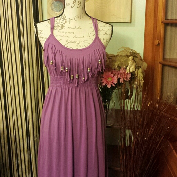 eye candy Dresses Gifted Baby Doll Maxi Stretchy Dress Size Large