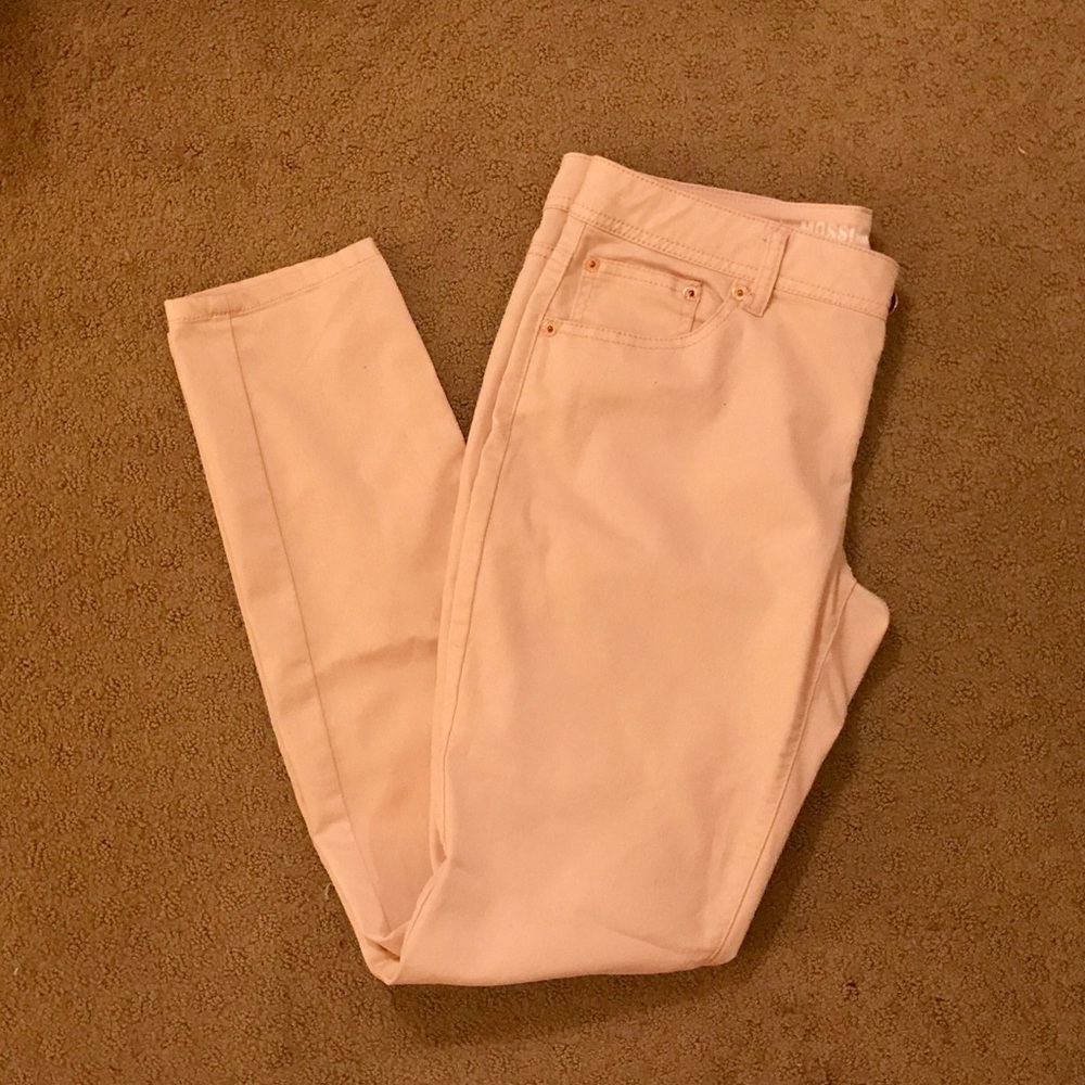 Pale Pink Skinny Jeans