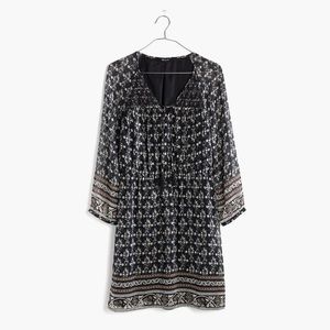 Madewell Woodland Dress in Artisan Flower Print