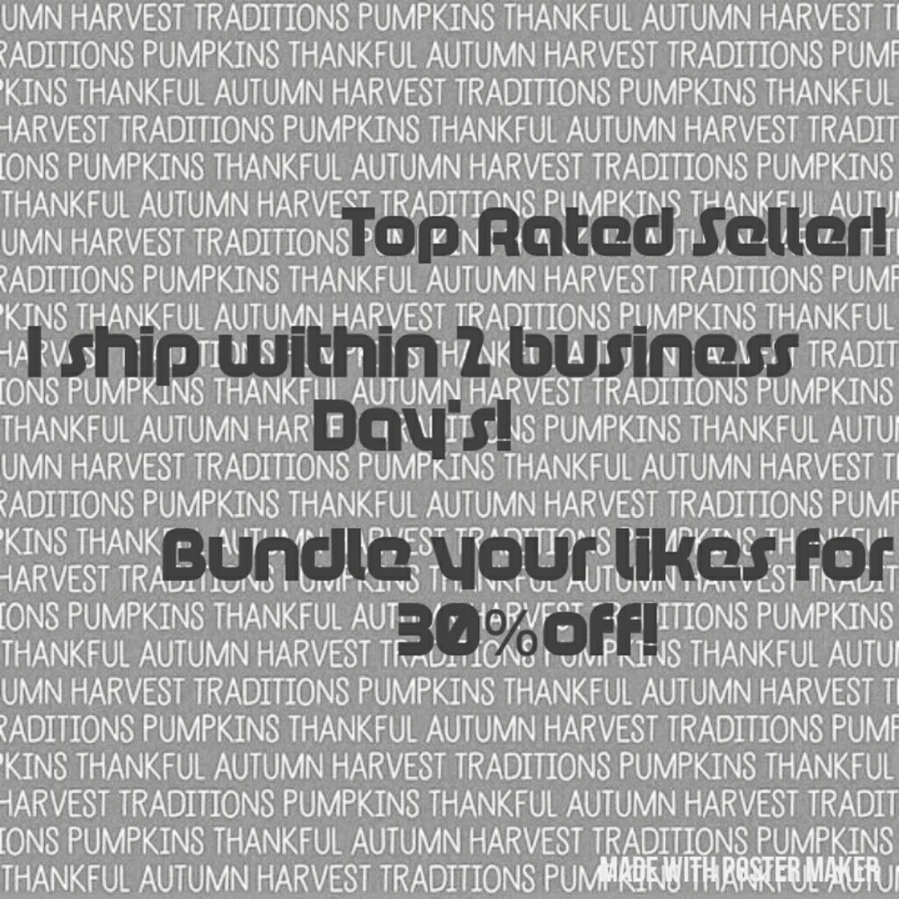Bundle 3 or more for 30% off!