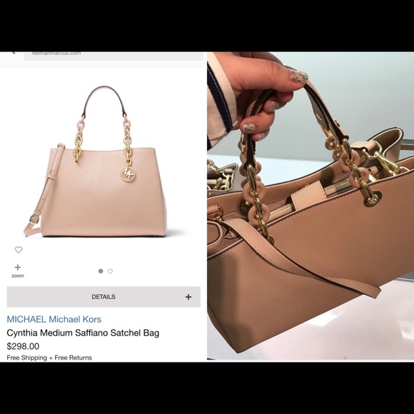 ๐Host pick๐Micheal Kors Cynthia medium satchel - Picture 3 of 7