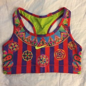 NIKE Tight of the Moment:  Pro Sports Bra - Size M
