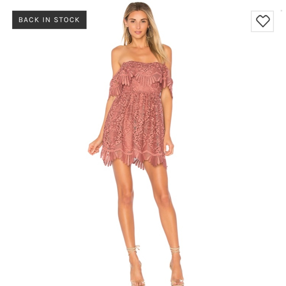 ISO: Lovers + Friends Dream Vacay Dress in Mauve