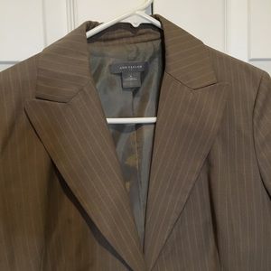 Ann Taylor classic pinstripe suit