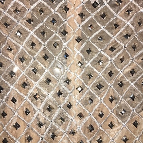 BEBE BIRTHDAY PARTY DIAMOND DRESS SIZE 4 - Picture 5 of 7