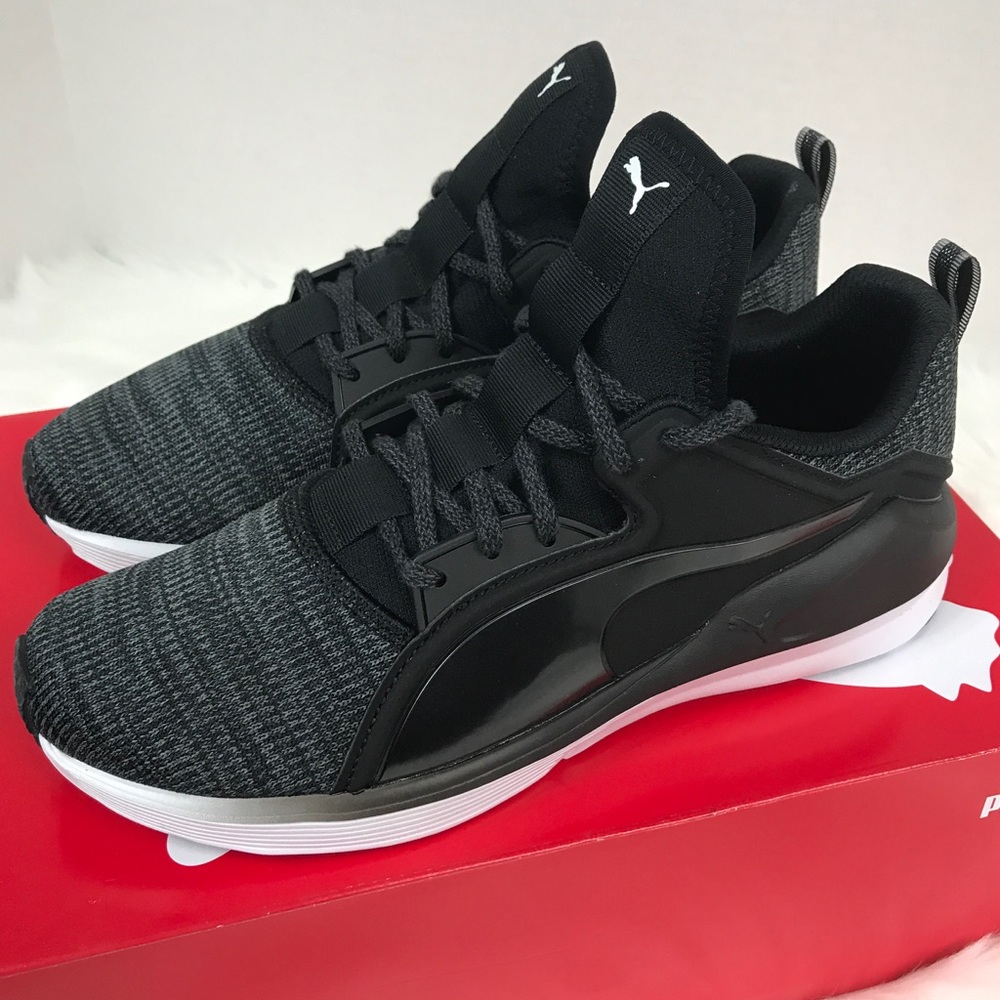 Puma Women fierce knit black Canvas cross training