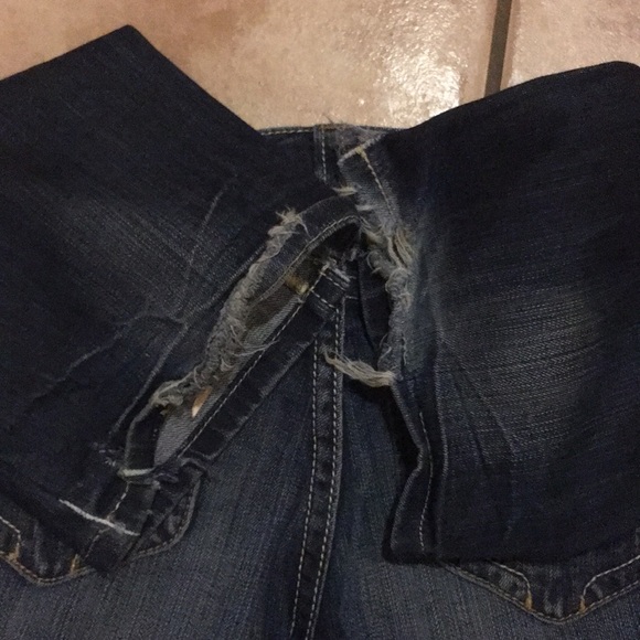 MEKHendersonBoot Cut 28 x 32 fray cuts oncuffs - Picture 8 of 8