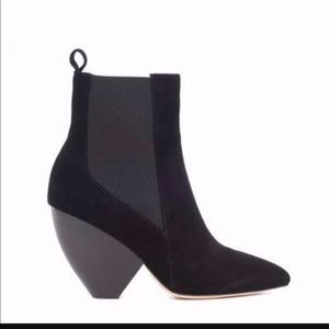 ASKA Suede Trooper Boots RARE