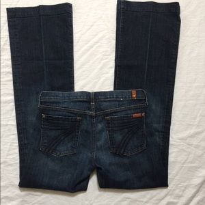7 For all Man Kind Dojo Jeans size 28