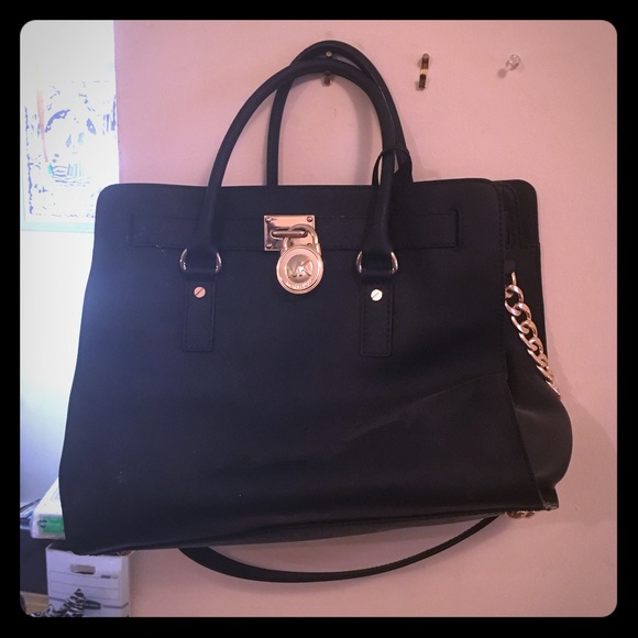 Black Michael Kors medium tote brand new!!!!