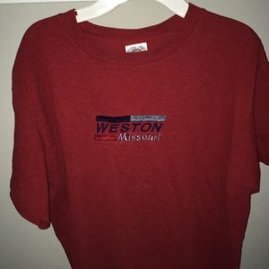 Vintage Weston Missouri embroidered Tee