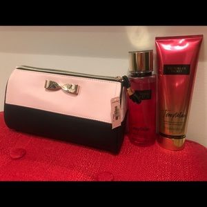 Victoria Secret Make Up Bag, Lotion & Body Spray