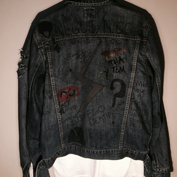 Jean jacket custom - Picture 2 of 2