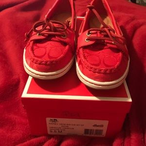 Coach Rainey Women's Boat Shoes