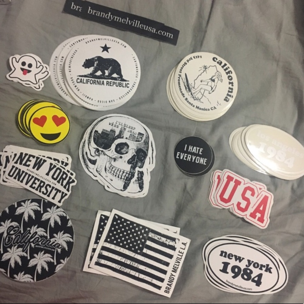 Sticker listing