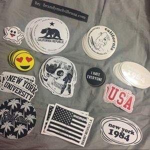 Sticker listing
