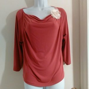 Cute top with flower