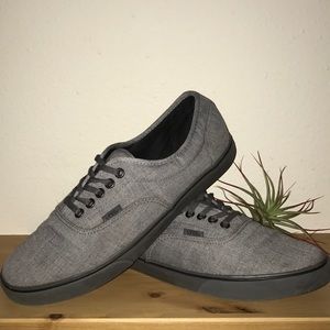 Grey Canvas Vans