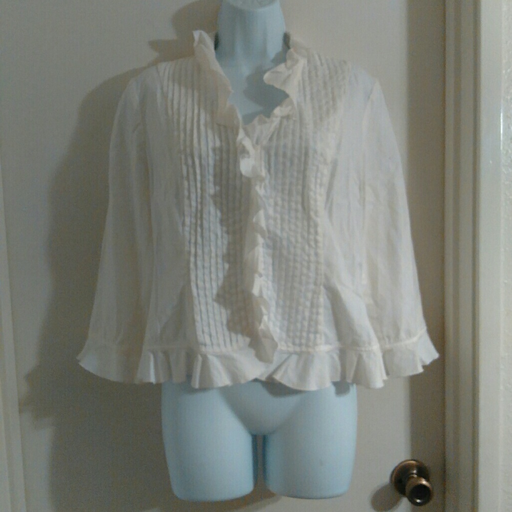 Ruffle blouse
