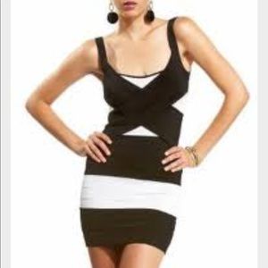 Bebe bandage dress ~ size XS
