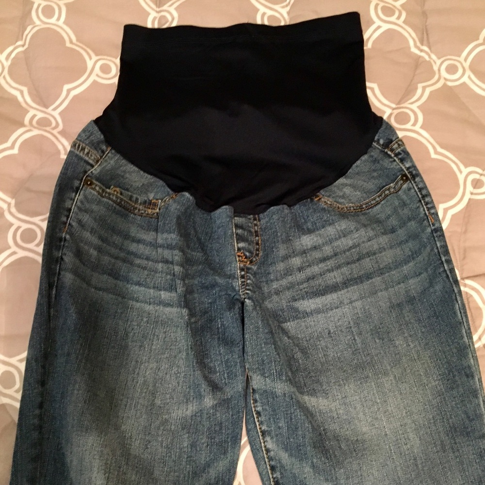 LIZ LANGE MATERNITY JEAN CAPRIS