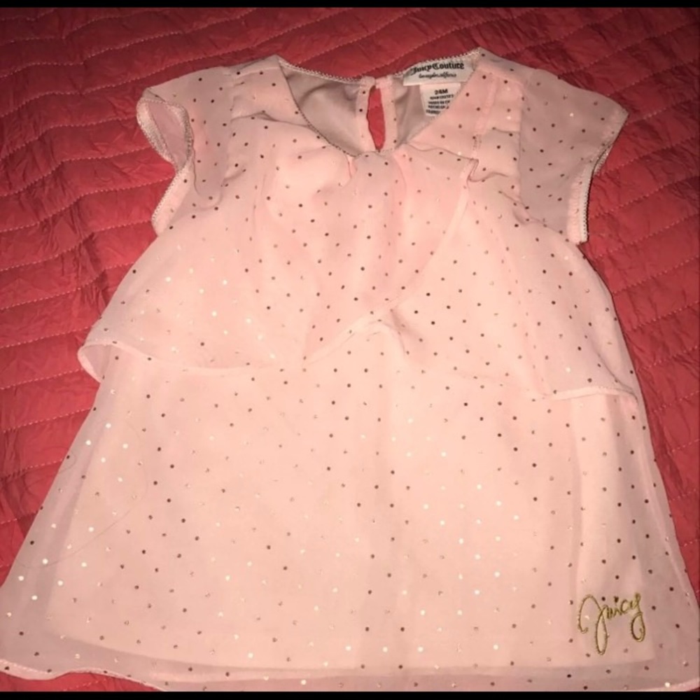Juicy Couture blouse size 24M