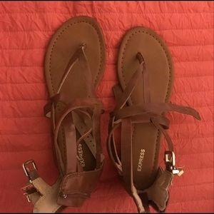 Express Sandals size 7