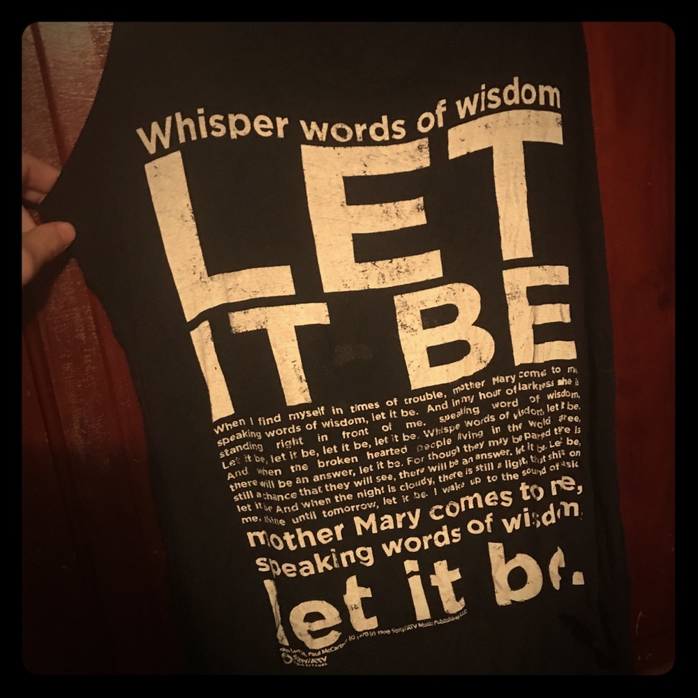 The Beatles let it be Shirt