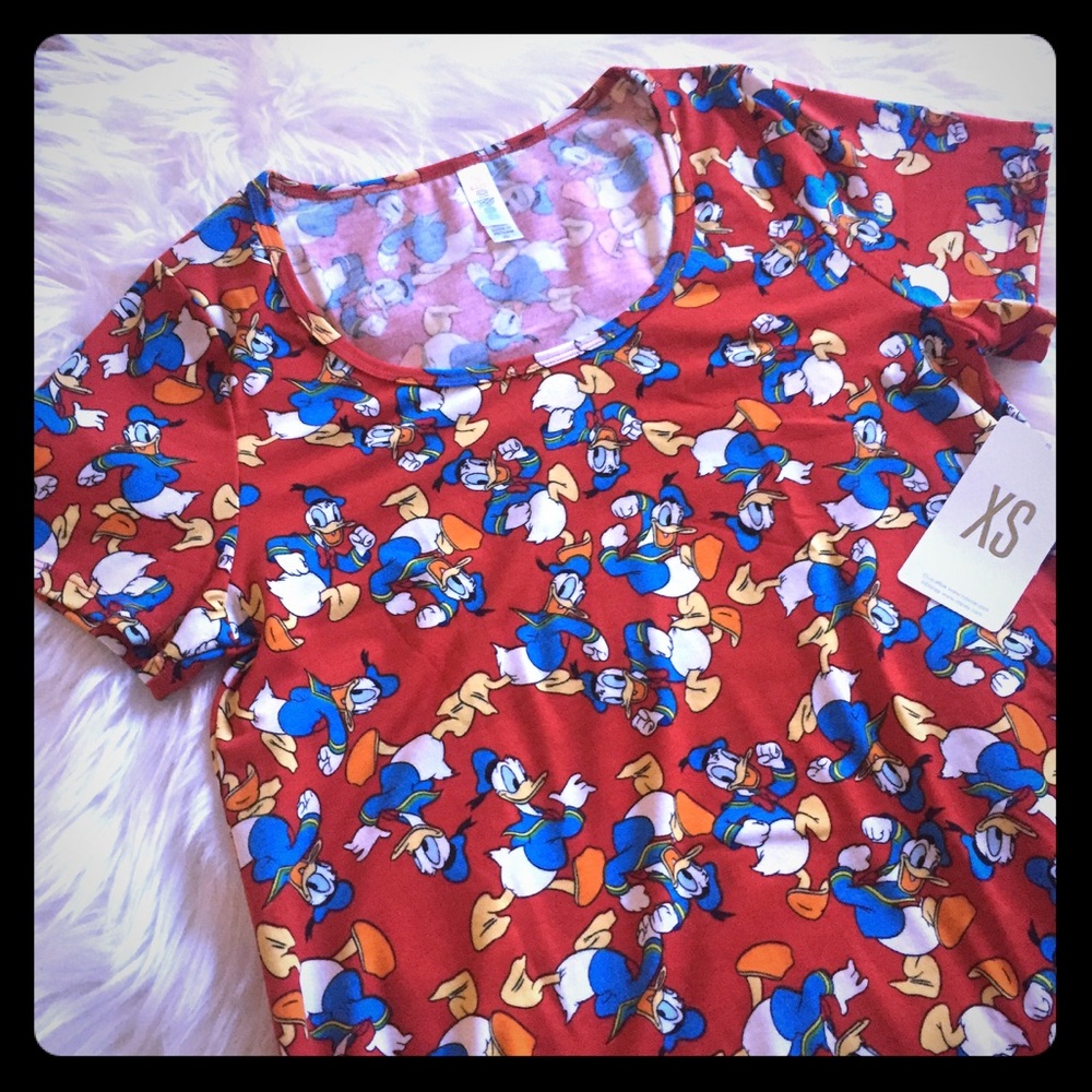 New! LuLaRoe Donald Duck Classic