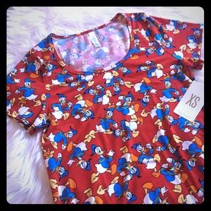 New! LuLaRoe Donald Duck Classic