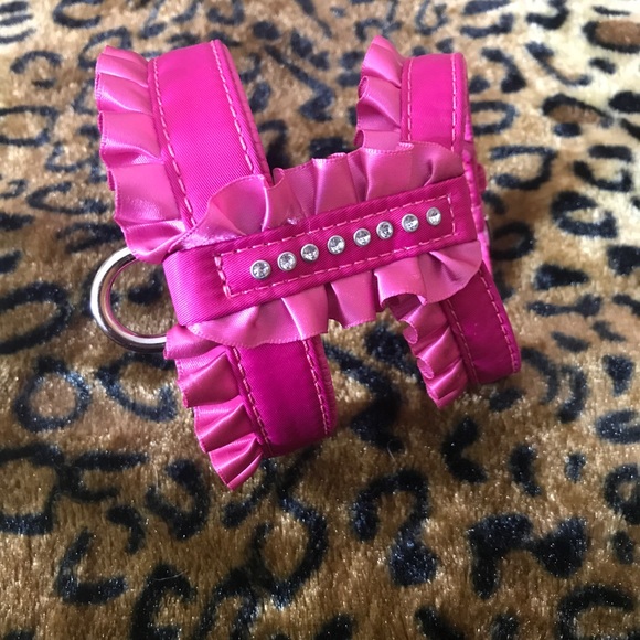 bedazzled dog harness