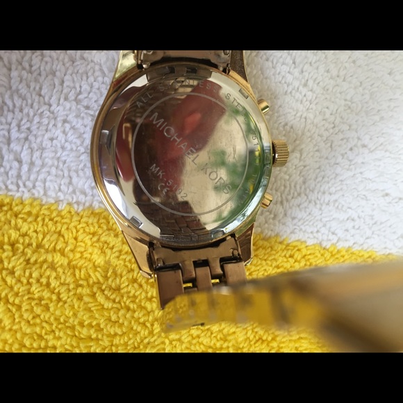 Michael Kors Gold Watch main image 6