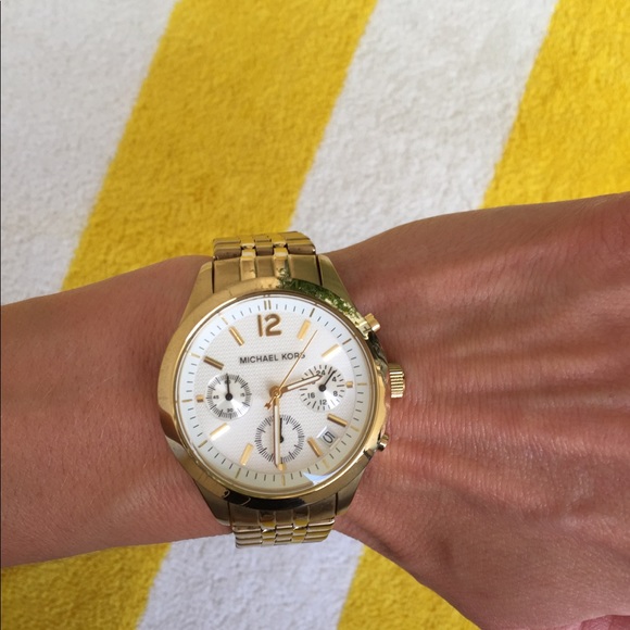 Michael Kors Gold Watch main image 5