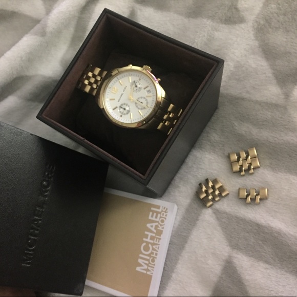 Michael Kors Gold Watch main image 4